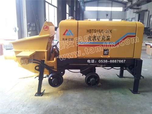 礦用濕噴臺(tái)車，礦用混凝土泵，礦用攪拌機(jī)發(fā)貨